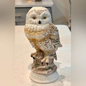 Vintage Napcoware Snowy Owl Limited Edition C-9345